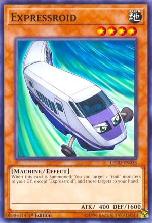 Expressroid (LEDU-EN033) [Legendary Duelists]