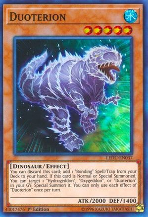 Duoterion (LEDU-EN037) - Legendary Duelists 1st Edition