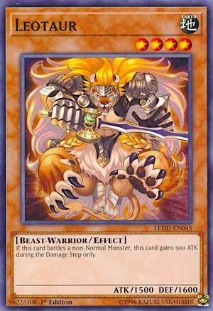 Leotaur (LEDU-EN045) [Legendary Duelists]