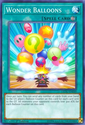 Wonder Balloons (LEDU-EN049) [Legendary Duelists]