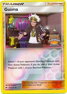 Guzma - 115/147 (Regional Championships) (115/147) [League & Championship Cards]