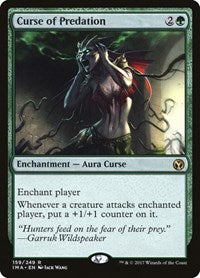 Curse of Predation (159) [Iconic Masters]