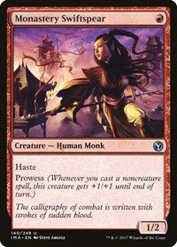 Monastery Swiftspear (140) [Iconic Masters]