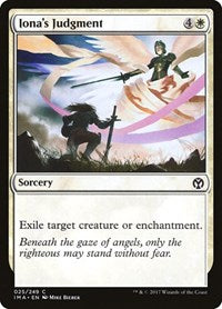 Iona's Judgment (25) [Iconic Masters]