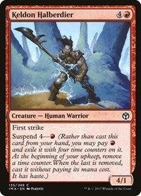 Keldon Halberdier (135) [Iconic Masters]
