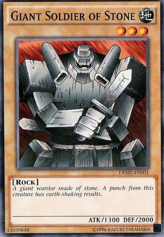 Giant Soldier of Stone (DEM2-EN001) [Demo Deck 2015]