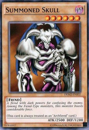 Summoned Skull (DEM2-EN002) - Demo Deck 2015 Unlimited