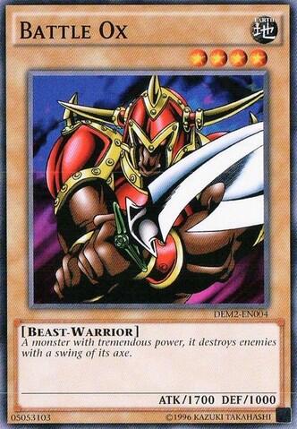 Battle Ox (DEM2-EN004) [Demo Deck 2015]