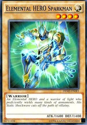 Elemental HERO Sparkman (DEM2-EN011) [Demo Deck 2015]
