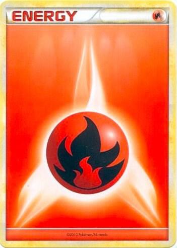 Fire Energy (2010 Unnumbered HGSS Style Non-Holo) [League & Championship Cards]