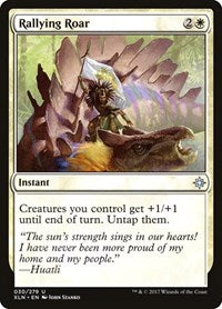 Rallying Roar (30) [Ixalan]