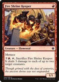 Fire Shrine Keeper (144) [Ixalan]