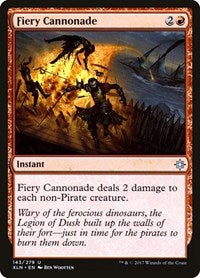 Fiery Cannonade (143) [Ixalan]