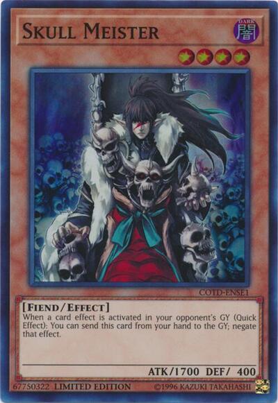 Skull Meister (COTD-ENSE1) [Code of the Duelist]