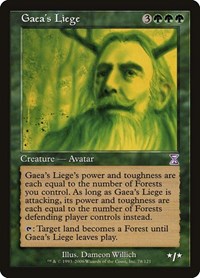 Gaea's Liege (78) [Timeshifted]