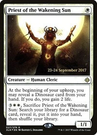 Priest of the Wakening Sun (27) [Prerelease Cards]