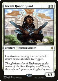 Tocatli Honor Guard (42) [Prerelease Cards]
