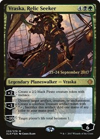 Vraska, Relic Seeker (232) [Prerelease Cards]