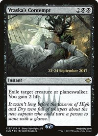 Vraska's Contempt (129) [Prerelease Cards]