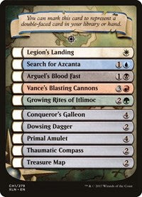 Checklist Card - Ixalan (CH1) [Ixalan]
