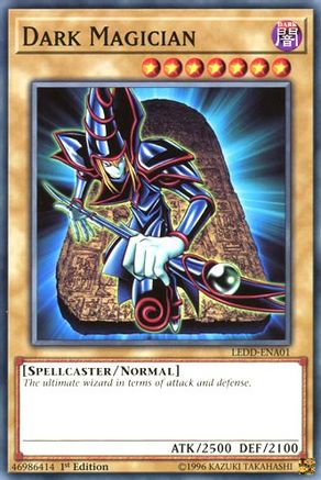 Dark Magician (LEDD-ENA01) - Legendary Dragon Decks 1st Edition