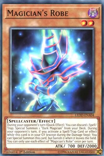 Magician's Robe (LEDD-ENA04) [Legendary Dragon Decks]