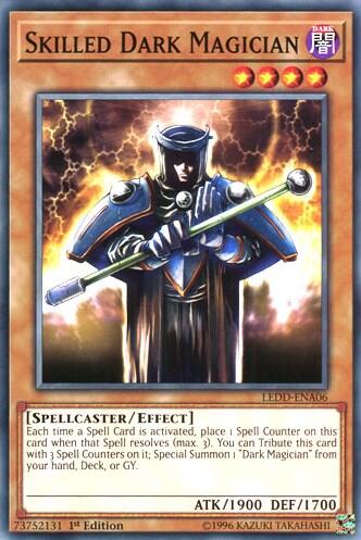 Skilled Dark Magician (LEDD-ENA06) [Legendary Dragon Decks]