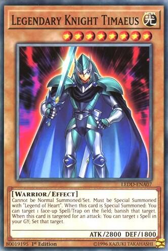 Legendary Knight Timaeus (LEDD-ENA07) [Legendary Dragon Decks]