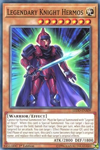 Legendary Knight Hermos (LEDD-ENA09) [Legendary Dragon Decks]