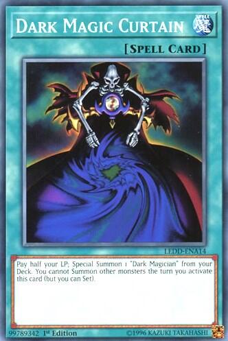 Dark Magic Curtain (LEDD-ENA14) [Legendary Dragon Decks]