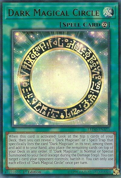 Dark Magical Circle (LEDD-ENA15) [Legendary Dragon Decks]