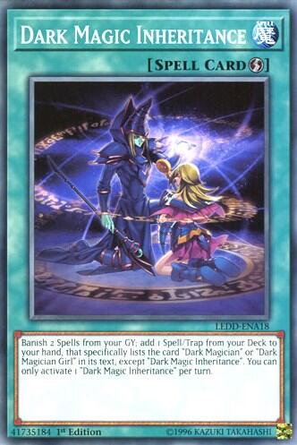Dark Magic Inheritance (LEDD-ENA18) [Legendary Dragon Decks]