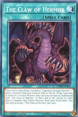 The Claw of Hermos (LEDD-ENA23) [Legendary Dragon Decks]