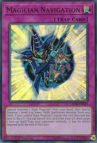 Magician Navigation (LEDD-ENA29) [Legendary Dragon Decks]