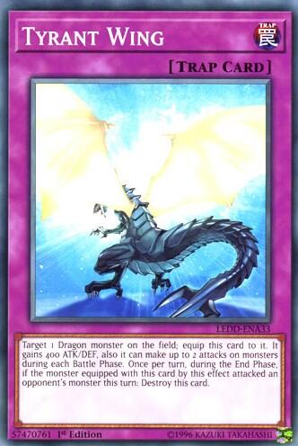 Tyrant Wing (LEDD-ENA33) [Legendary Dragon Decks]