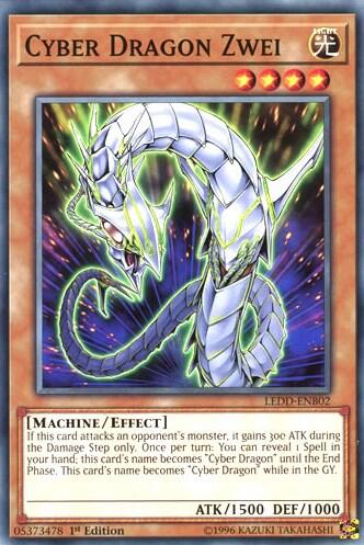 Cyber Dragon Zwei (LEDD-ENB02) [Legendary Dragon Decks]