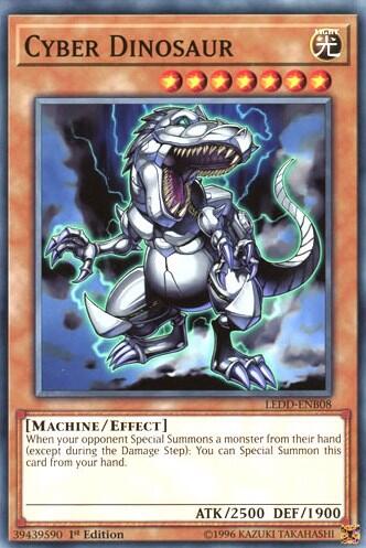 Cyber Dinosaur (LEDD-ENB08) [Legendary Dragon Decks]