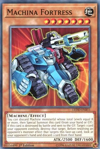 Machina Fortress (LEDD-ENB11) [Legendary Dragon Decks]