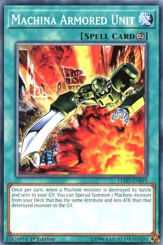 Machina Armored Unit (LEDD-ENB19) [Legendary Dragon Decks]