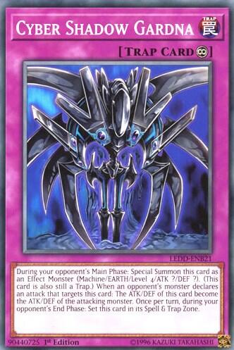 Cyber Shadow Gardna (LEDD-ENB21) [Legendary Dragon Decks]