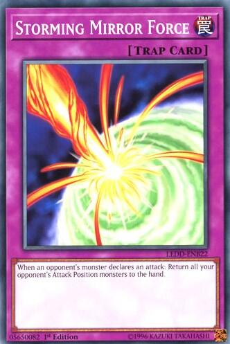 Storming Mirror Force (LEDD-ENB22) [Legendary Dragon Decks]
