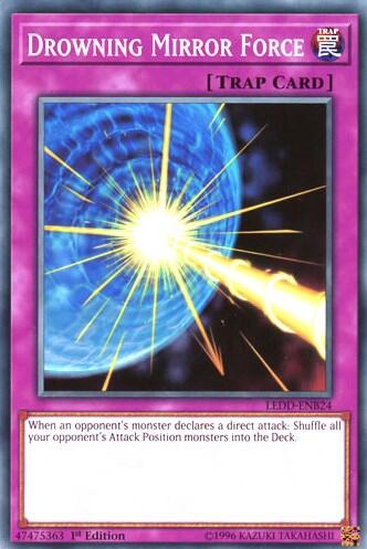 Drowning Mirror Force (LEDD-ENB24) [Legendary Dragon Decks]