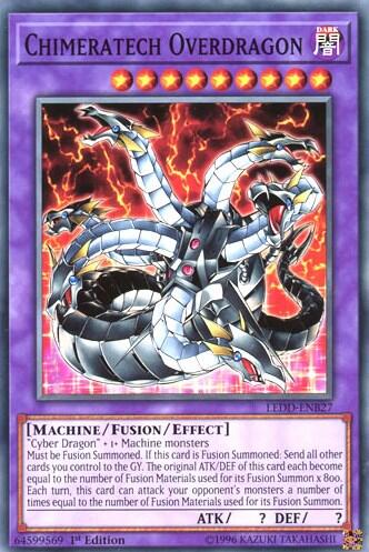 Chimeratech Overdragon (LEDD-ENB27) [Legendary Dragon Decks]
