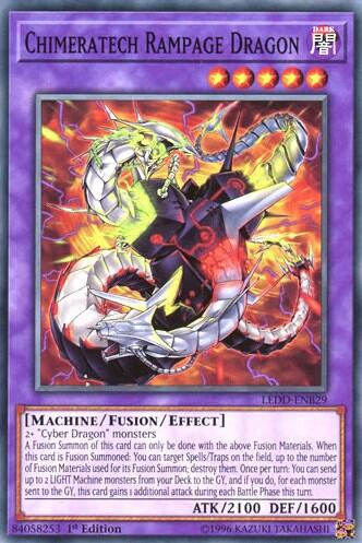 Chimeratech Rampage Dragon (LEDD-ENB29) [Legendary Dragon Decks]
