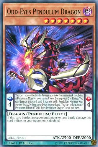 Odd-Eyes Pendulum Dragon (LEDD-ENC01) [Legendary Dragon Decks]