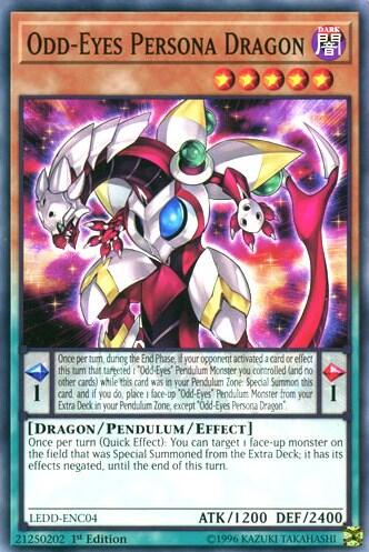 Odd-Eyes Persona Dragon (LEDD-ENC04) [Legendary Dragon Decks]