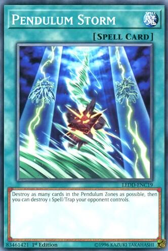 Pendulum Storm (LEDD-ENC19) [Legendary Dragon Decks]