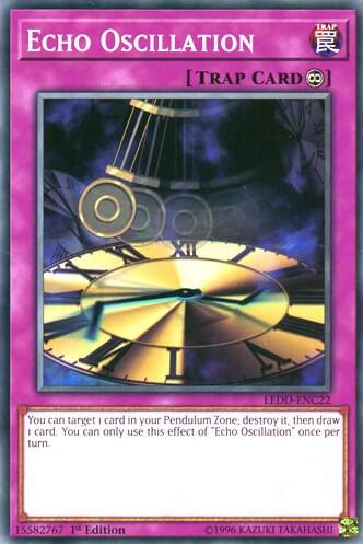 Echo Oscillation (LEDD-ENC22) [Legendary Dragon Decks]
