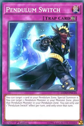 Pendulum Switch (LEDD-ENC24) - Legendary Dragon Decks 1st Edition