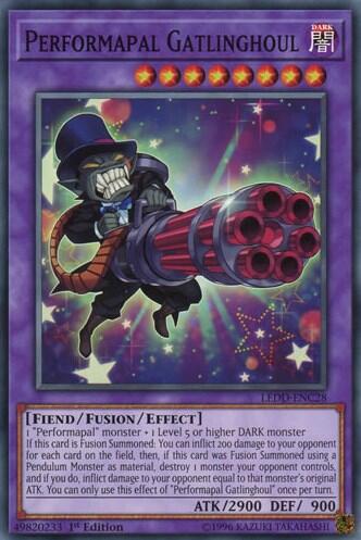 Performapal Gatlinghoul (LEDD-ENC28) [Legendary Dragon Decks]